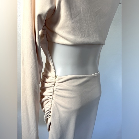 Zara NWT hooded dress open back long sleeve size small - Picture 9 of 12